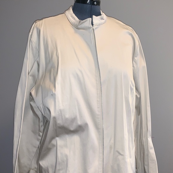 Maximo cream light plus size jacket - Picture 3 of 3